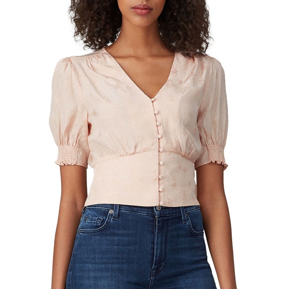 Astr The Label Tallulah Top Vintage Cream Size XS